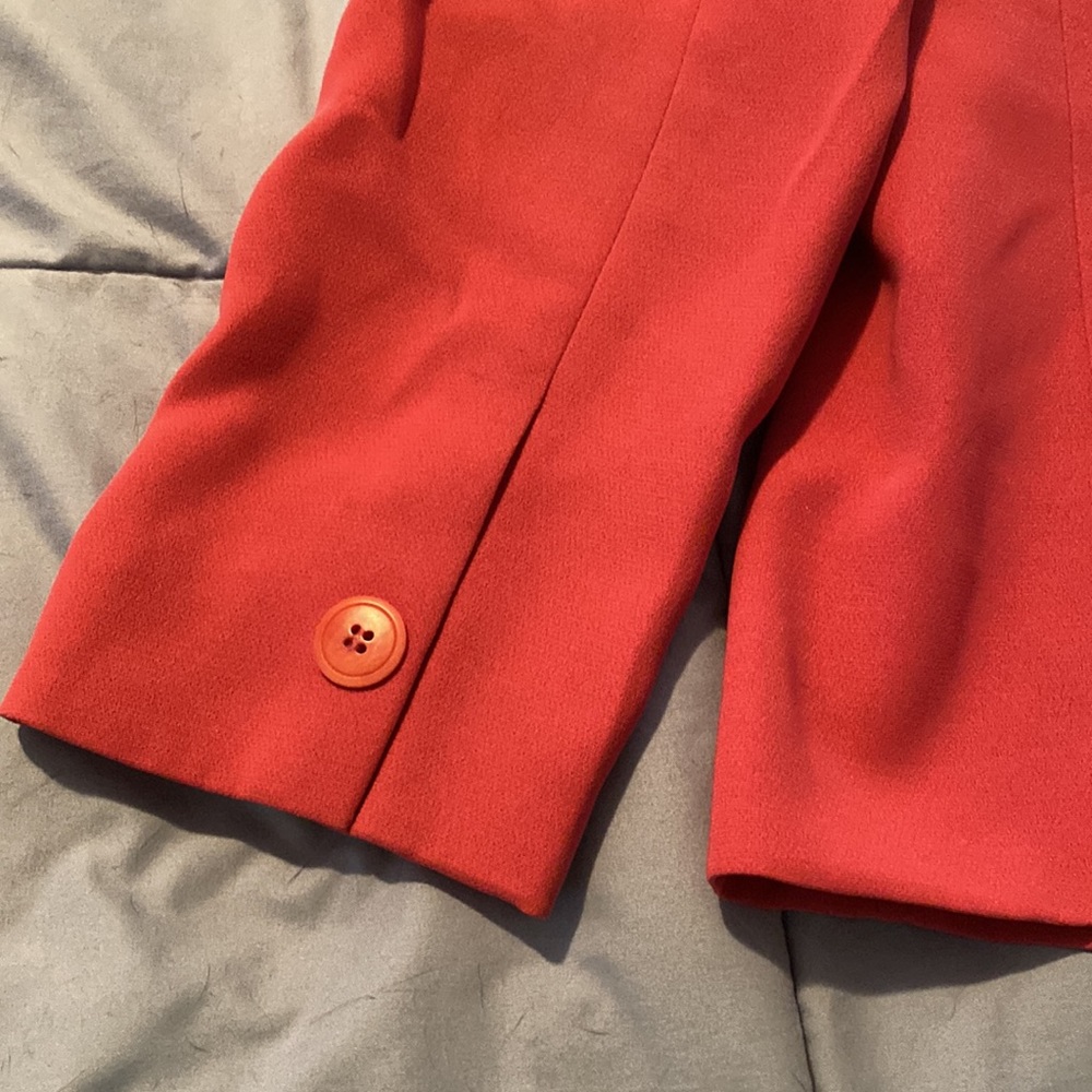 Vintage Petite Sophisticate Dark Pink Skirt Suit - Picture 6 of 9